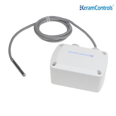 ตัวตรวจสอบเซ็นเซอร์อุณหภูมิห้อง IP65 กันฝุ่น 2 สายเชื่อมต่อ