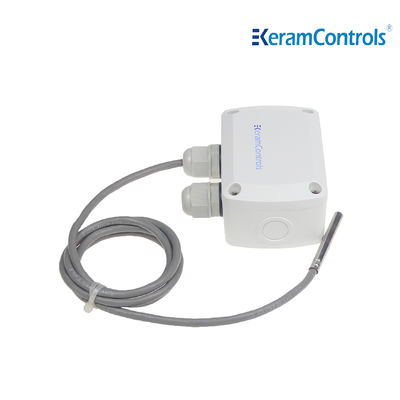 ตัวตรวจสอบเซ็นเซอร์อุณหภูมิห้อง IP65 กันฝุ่น 2 สายเชื่อมต่อ