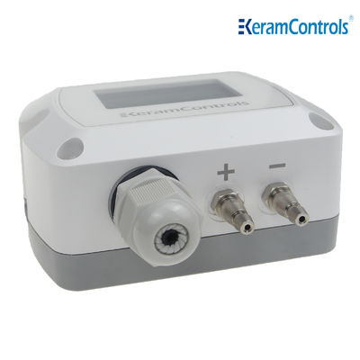 เครื่องส่งสัญญาณความแตกต่างของความดัน 10 ~ 35pa สำหรับ Electronic Clean Room
