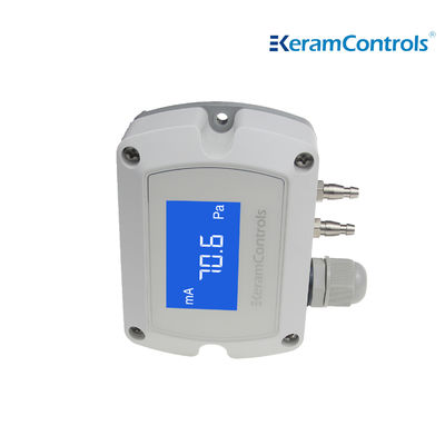 4-20mA DPT เครื่องส่งสัญญาณความแตกต่างของความดันจอแสดงผล LCD DPT Sensor