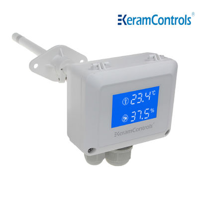 เซนเซอร์ความดันอุณหภูมิความชื้นติดผนัง 0-10V IP65