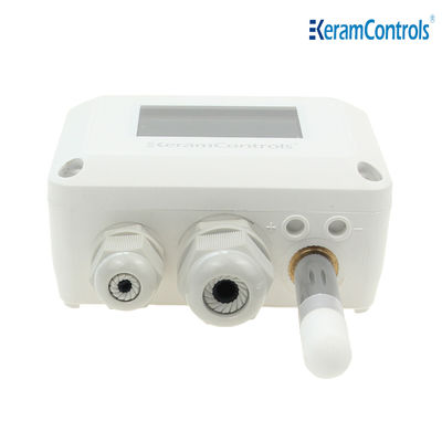 เครื่องส่งสัญญาณเซนเซอร์ติดท่ออากาศ Temp Humidity RS485 IP65