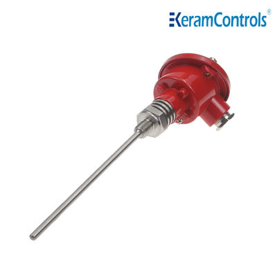 IP65 เครื่องส่งสัญญาณอุณหภูมิ 0-10V เอาต์พุตสำหรับน้ำหรือน้ำมัน