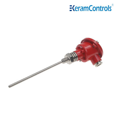 IP65 เครื่องส่งสัญญาณอุณหภูมิ 0-10V เอาต์พุตสำหรับน้ำหรือน้ำมัน