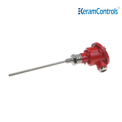 IP65 เครื่องส่งสัญญาณอุณหภูมิ 0-10V เอาต์พุตสำหรับน้ำหรือน้ำมัน