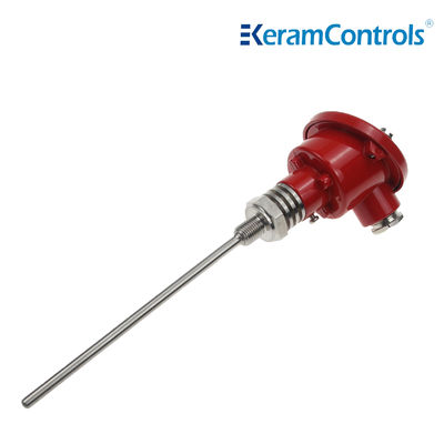อุณหภูมิน้ำหรือน้ำมัน PT100 เครื่องส่งสัญญาณ 0-10V เอาต์พุต IP65