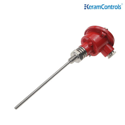 IP65 เครื่องส่งสัญญาณอุณหภูมิแบบดิจิตอลสำหรับน้ำหรือน้ำมัน 0-10V PT100