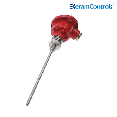 IP65 เครื่องส่งสัญญาณอุณหภูมิแบบดิจิตอลสำหรับน้ำหรือน้ำมัน 0-10V PT100