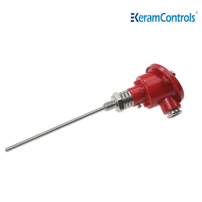 IP65 เครื่องส่งสัญญาณอุณหภูมิแบบดิจิตอลสำหรับน้ำหรือน้ำมัน 0-10V PT100
