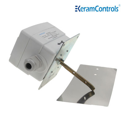 Air Duct Airflow Switch ความต้านทานไฟ ABS หรือ PC IP65
