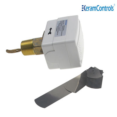 OEM IP65 สวิตช์การไหลของของเหลวทองเหลือง 24V 15A สำหรับเครื่องปรับอากาศทำความร้อน