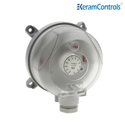 50-500Pa สวิตช์ความดันอากาศต่างกัน HVAC ปรับได้สำหรับเครื่องปรับอากาศ