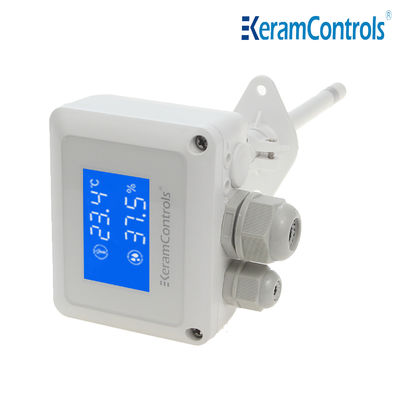 RS485 4-20mA เครื่องส่งสัญญาณอุณหภูมิแบบดิจิตอล HVAC