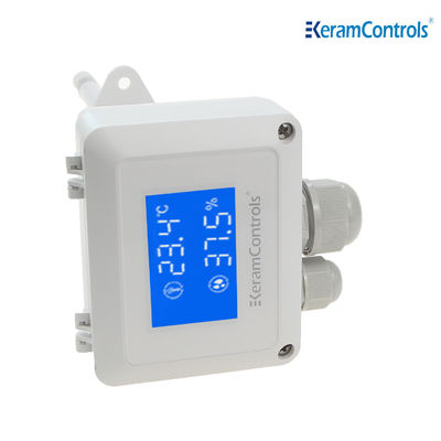 เครื่องส่งอุณหภูมิและความชื้น 0-10V HVAC