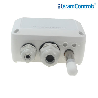 0-10 เครื่องส่งสัญญาณความชื้นอุณหภูมิ 3 สาย -30 ~ 80 ℃