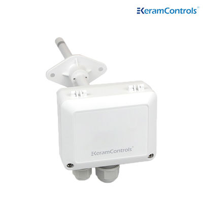 เครื่องส่งสัญญาณอุณหภูมิและความชื้น PC และ ABS สำหรับระบบ HVAC