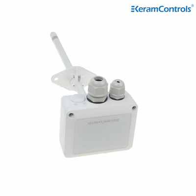 เครื่องส่งสัญญาณอุณหภูมิและความชื้น IP65 พร้อมจอ LCD