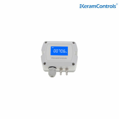 NEMA4 เครื่องตรวจความดันความแตกต่างขนาดเล็ก พร้อมจอ LCD แบล็คไลท์