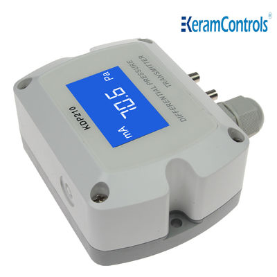 0-±2000pa Filter Differential Pressure Sensor สำหรับตรวจสอบความดันแตกต่างของแก๊ส