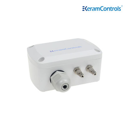 10 ~ 35pa IP65 เครื่องส่งสัญญาณความแตกต่างของความดันสำหรับห้องสะอาด