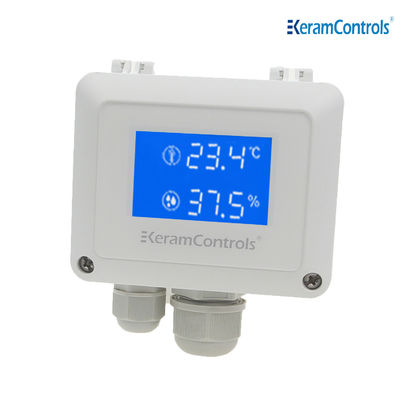 -35~+75℃ เครื่องส่งสัญญาณความชื้นอุณหภูมิสำหรับ HVAC