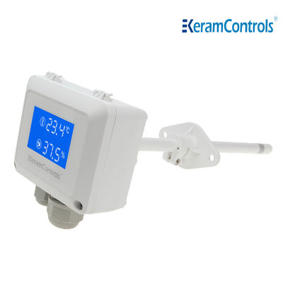 RS485 LCD Display Temperature Humidity Transmitter สำหรับเรือนกระจก