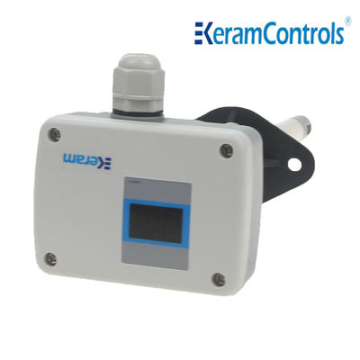 เครื่องส่งสัญญาณความเร็วลม 4-20mA 0-10V 16-24V ประเภทสายเคเบิล