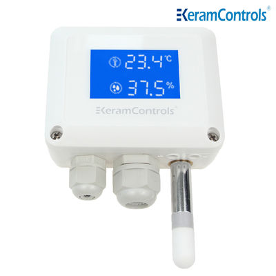 4-20mA LCD Display Temp Humidity Transmitter สำหรับเรือนกระจก