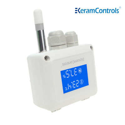 เครื่องส่งอุณหภูมิและความชื้น 0-10V HVAC