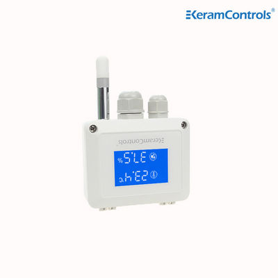 เครื่องส่งสัญญาณความชื้นอุณหภูมิสูง IP65 NEMA4 สำหรับระบบ HVAC