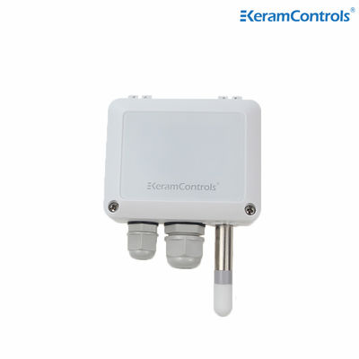 เครื่องส่งสัญญาณอุณหภูมิและความชื้น IP65 พร้อมจอ LCD