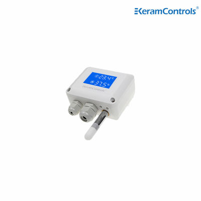 4-20mA / RS 485 เครื่องตรวจจับความชื้นอุณหภูมิออกด้วย IP65 ระดับการป้องกัน