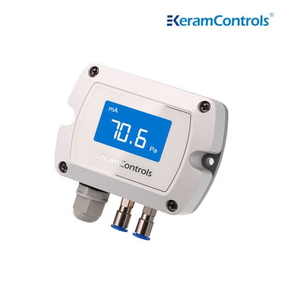 KDP210Q RS485 LCD Display Differencial Pressure Transmitter สําหรับห้องสะอาด