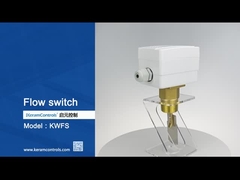 การวัดกระแสของของเหลว เครื่องสลับกระแสที่มีองค์ประกอบการตรวจจับปัด ระยะอุณหภูมิ -20C-120C