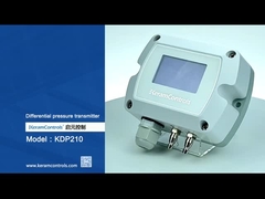 KDP210 RS485 LCD Display Differencial Pressure Transmitter สําหรับห้องสะอาด