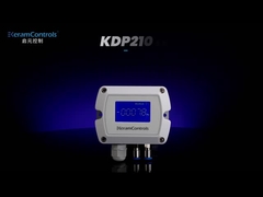 KDP ความแม่นยําสูง IP65 เครื่องถ่ายความดันความแตกต่าง 4-20mA