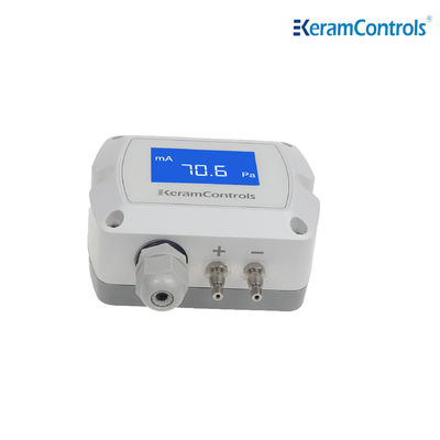 0-10V LCD Display Differencial Pressure Transmitter สําหรับระบบ HVAC